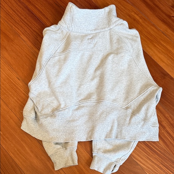 Lululemon Funnel Neck Crop Scuba *Flaws* - Picture 2 of 6